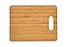 5 piece Bamboo cutting board set - Strong, Durable, No knife dull and Eco friendly