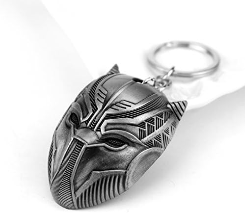 Black Panther Keyring (Gun Metal Silver)