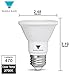 Triangle Bulbs (Pack Of 4) 7-Watt (50-Watt) PAR20 LED Flood Light Bulb, Dimmable, UL Listed, Energy star certified,