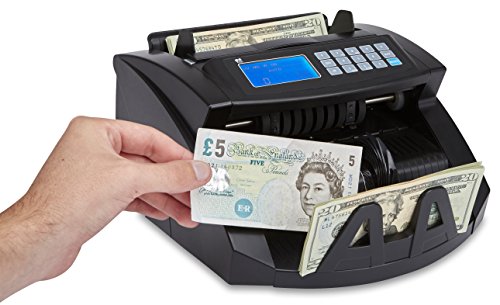 ZZap NC20i Bill Counter & Counterfeit Detector - Money Cash Currency Machine - Thumbnail 5