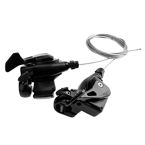 Alloet 3X7 Mountain Bike Bicycle Speed Shifter Trigger Brake Lever Set