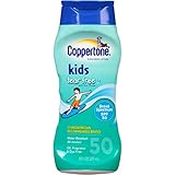 Coppertone Kids Tear Free with Zinc Oxide Broad Spectrum SPF 50, 8-Ounce Bottle