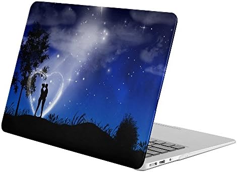 KoolMac [ Full Body Hard Case ] [ Apple Old Macbook Pro 15.4-inch 15.4” with Retina Display (Model: A1398) ] - Artistic Love Heart Duxa Twinflame Romantic