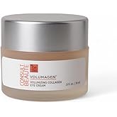 Consult Beaute VOLUMAGEN COLLAGEN EYE CREAM with Hyaluronic Acid, Hydrating, Skin Plumping - Targets Deep Under Eye Hollows, Visibly Smoothen Lines & Wrinkles 0.5 oz
