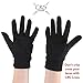 CRS Cross Padded Skating Gloves - Warm Padded Protection for Ice Skating Practice, Figure Skating Testing, Dance Competition, Roller Skating and Cheer. (Black, Ladies Small/Medium)