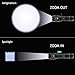 PeleusTech Handheld Flashlight LED Cree Flashlight XML T6 Super Bright 5 Modes Zoomable Focus Adjustable Lamp Water Resistant Camping Torch