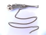 Brass Boatswain Whistle 5" With Chain Bosun Call