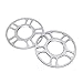 StanceMagic 5mm Hubcentric Wheel Spacers (5x112, 66.6mm Bore, No Lip) Compatible with Newer Audi A4 S4 A5 S5 A6 S6 A7 S7 A8 Quattro B8 and Most Mercedes Benz Vehicles - 66.56mm V2 2pcs