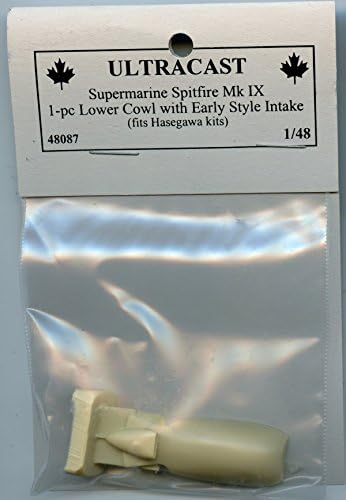 Ultracast 1:48 Supermarine Spitfire Mk IX 1pc Lower Cowl Early Style #48087