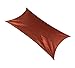 Coolaroo Ready-to-hang Rectangle Shade Sail Canopy, Terracotta - 13ft x 7ft