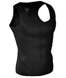 New Men's Gear Mens Performance Compression Base Layer Top Sleeveless Shirt