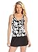 Miraclesuit Women's Woodland Garden Underwire Bra Tankini Top