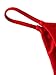 SweatyRocks Women's Sexy Bathing Suits Solid Thong Adjustable Strap Triangle Bikini Set Red S