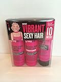 SEXY HAIR VIBRANT COLOR LOCK SHAMPOO, CONDITIONER & COLOR GUARD MINI TRAVEL SET