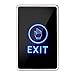 DC 12V NC NO Rectangular, ZOTER Touch Sensor Door Exit Release Button Switch LED Light
