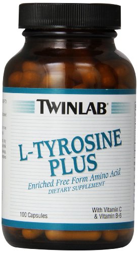 Twinlab l-tyrosine plus, with vitamin c and vitamin b6,…