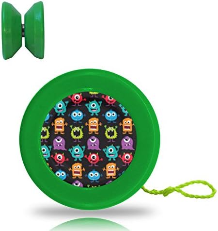 Lots of Little Monster Professional Responsive Yo Yo Trick Yo-Yo Plastic Ball Bearing Spinning String Spin YOYO Toys