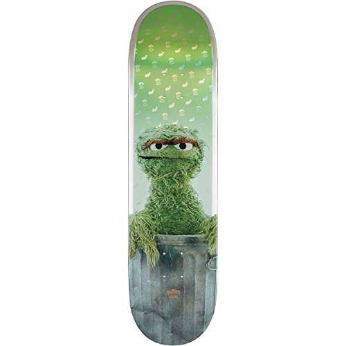 Globe G2 Sesame Street Skateboard Deck,Oscar The Grouch,8.25