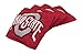 Wild Sports NCAA College Ohio State Buckeyes Red Authentic Cornhole Bean Bag Set (4 Pack)