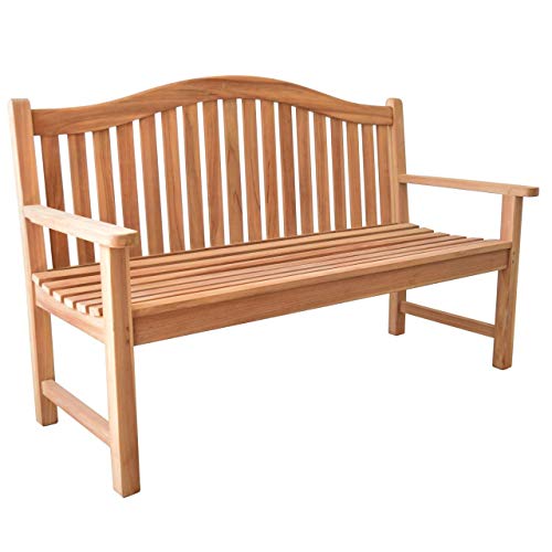 Gartenbank Catania Teak Massivholz Breite 180 cm