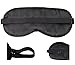 MSSilk Breathable Pure Mulberry Silk Sleep Eye Mask with Bonus Ear Plugs and a Carry Pouch (Peach Pink)