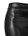 NE PEOPLE Women's Mini Skirt – Stretch Knit Bodycon Slim Fit Pencil Solid Skirts Made in USA NEWSK09 Matt Black L