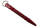 Fury Tactical SDK2 Self Defense Keychain with Pressure Tip, Red, 5.5-Inch