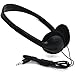 Kids Headphones Bulk 10 Pack for School Students Children Teen Boys Girls, HONGZAN Wholesale Disposable Headphones Classroom Earphones(Black)thumb 2
