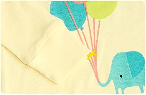 Girl's Pajamas,2 Piece Long Sleeve Cotton Sleepwear for Kids Size 2T-7T