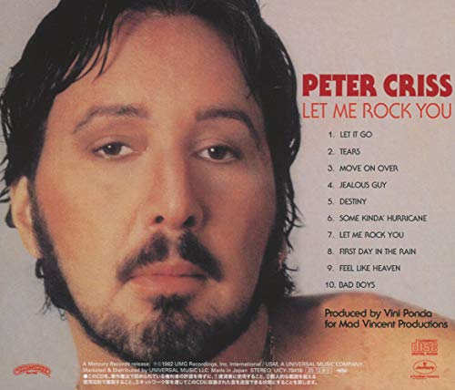 PETER CRISS-LET ME ROCK YOU-JAPAN CD Ltd/Ed | eBay