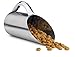 Pet Studio Stainless Steel Matte Finish Pet Scoops - Convenient Scoops for Dry Dog and Cat Food - 5&frac12;", 12 oz primary