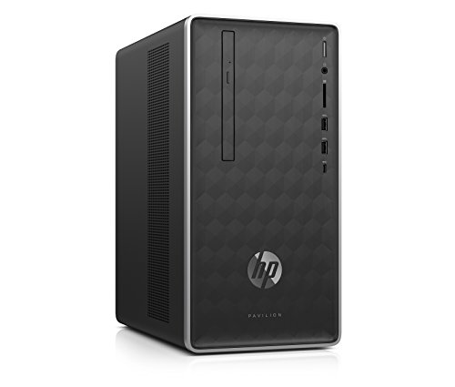 HP Pavilion Tower PC – Intel Core i3-8100 4GB, 1TB HD + 16GB Intel Optane Memory, DVDRW, Windows 10 (Renewed)