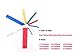 Salipt Sheaths for Electric Cables，Heat Shrink Tubing 7 Colors 9 Sizes Assortment Kit (385Pcs)