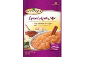 Mrs. Wages Spiced Apple Mix 5 Oz. Packets, for Making Apple Butter and Apple Sauce (Pack of 6)