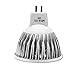 10Pack Warm White 3000K DC12V Mr16 LED Bulb - 3W Spot Light Lamp Bulbs,Replacement Bulb Equivalent to 30Watt Halogen,120 Degree Beam Angle