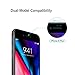 Ailun Screen Protector Compatible with iPhone 8 Plus 7 Plus,2.5D Edge Tempered Glass,Full Coverage Compatible with iPhone 8 Plus,7 Plus,Anti-Scratch,Case Friendly