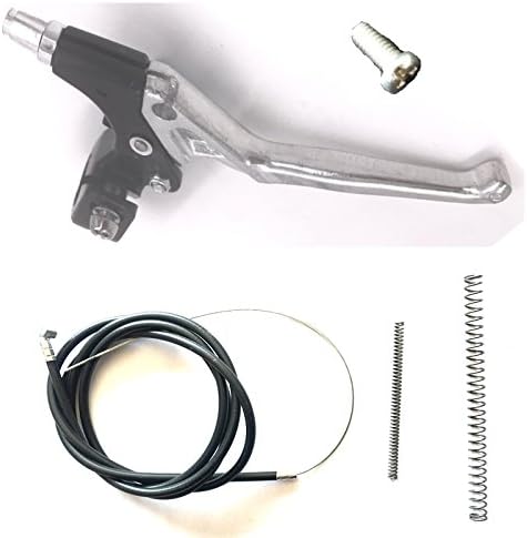 2 Stroke Gas Engine Motor 66cc/80cc Clutch Control Handle with Cable Parts Combo,Bike Engine Clutch Handle and Cable Assembly 80cc Gas Motorized Bicycle