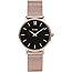 CLUSE Orologio Da Donna Vigoureux Quarzo - Cassa 40 Mm In Acciaio Inox Grigio Con Cinturino In Acciaio E Chiusura A Farfalla, Impermeabile 5 ATM