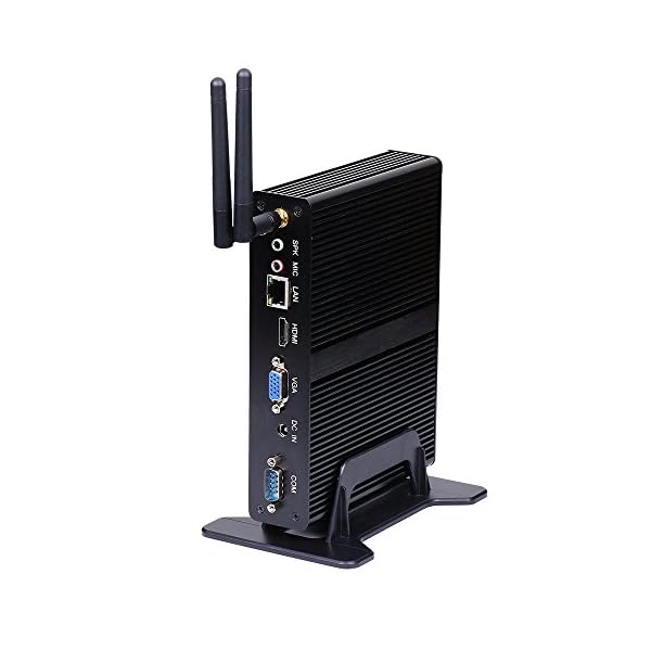 HUNSN-Fanless-Mini-PCDesktop-ComputerHTPCNanoKodi-BoxIntel-Celeron-J1800Windows-10-ProLinux-UbuntuBM10AC-WiFi245GhzBT402COMVGAHDMIUSB304USB20LAN8G-RAM256G-SSD HUNSN Fanless Mini PC, Desktop Computer, HTPC, Nano Kodi Box, Intel Celeron Quad Core N2920, Windows 11 or Linux Ubuntu…