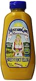 Mustard Girl All American Mustards Condiment, Sweet N Fancy Yellow, 12 Ounce (Pack of 12)