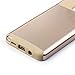 Note 5 Case, Lumsing Hard Soft Hybrid High Impact Dual Layer Armor Defender Rugged Protective Case Cover For Samsung Galaxy Note 5 (Gold/gold)