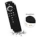 Remote Case/Cover for Fire TV Stick 4K, Protective Silicone Holder Lightweight [Anti Slip] ShockProof for Fire TV Cube/Fire TV(3rd Gen) Compatible with All-New 2nd Gen Alexa Voice Remote Control-Blackthumb 4