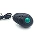 YUMQUA Y-01 Portable Mini Finger Hand Held 4D USB Wired Trackball Mouse for Laptop Mac Window Computer Fits Left and Right Handed Users -Black