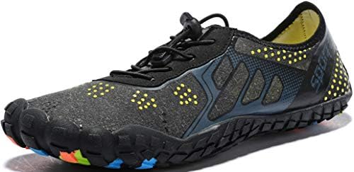 Ebu GoGo Mens Womens Water Shoes Quick Dry Barefoot for Swim Diving Surf Aqua Sports Pool Beach Walking Yoga