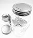 Premium Stainless Steel Rust Resistant, Leakage Proof Lids for Mason, Ball, Canning Jars (6 Pack, Regular Mouth)