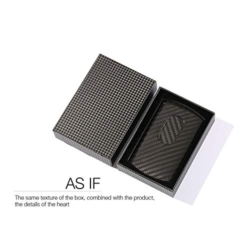 Genuine Carbon Fiber Business Card Case Holder Credit Card Holder Minimalist Wallet
