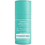 Organic Facial Anti Aging Moisturizer, 100% Natural Face Moisturizing Cream for Sensitive, Oily or Severely Dry Skin - 100%Vegan, 100% Soy-free, Gluten-free, Non-GMO