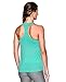 Under Armour Women's Foil Word Mark Tank, Crystal (960)/Metallic Silver, Medium
