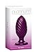 Doc Johnson Platinum Premium Silicone - The Swirl - 5 in. Long and 2 in. Wide - Silicone Butt Plug - Anal Toy - Purple
