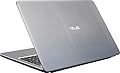 ASUS VivoBook X540SA 15.6-Inch High Performance Premium HD Laptop (Intel Quad Core Pentium N3710 Processor up to 2.56 GHz, 4 GB RAM, 1 TB HDD, Windows 10), Integrated WebCam, Bluetooth 4.0, Silver